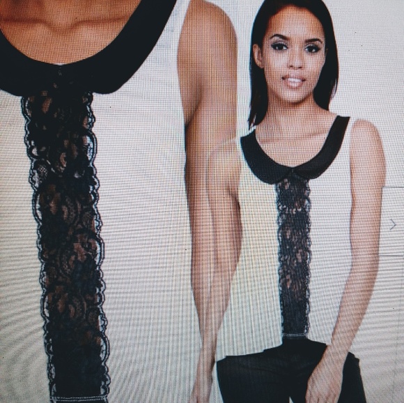 TheMogan Fine Knit Top    NWT - Picture 2 of 7